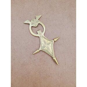 Vintage Bottle Opener, Brass Bottle Opener, Handmade Bottle Opener